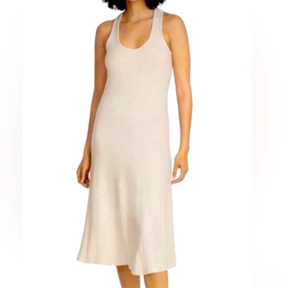Johnny Was Cream Midi Dress